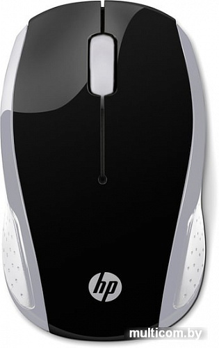 Мышь HP 200 (черный/серебристый)