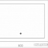 Мебель для ванных комнат Silver Mirrors Зеркало Норма 80х60 ФР-00000844