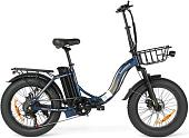 Электровелосипед SameBike City Master Fat (синий)