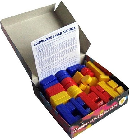 Развивающая игра Корвет Логические блоки Дьенеша 430012