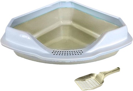 Туалет-лоток Homecat 75254 (бежевый перламутр)