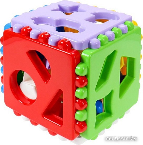 Сортер Рыжий кот Логический куб Большой RC-И-3929