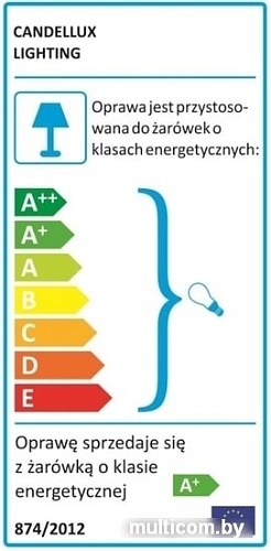 Подвесная люстра Candellux Duero 32-25265