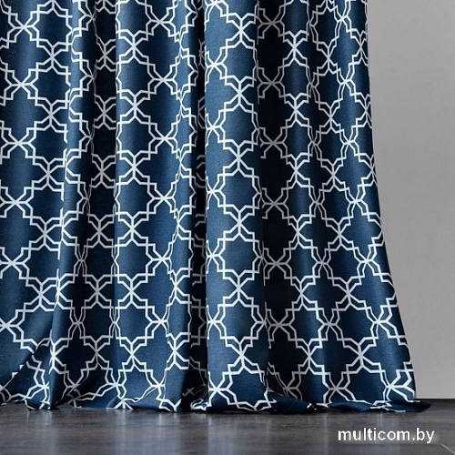 Комплект штор Pasionaria Тристан 340x230 (2 шт, синий)