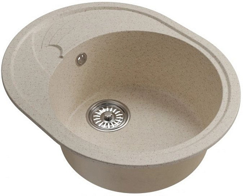Кухонная мойка Mixline ML-GM17 551941 (бежевый)