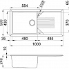 Кухонная мойка Elleci Tekno 480 Ghisa 70