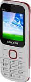 Мобильный телефон Maxvi C15 (белый/красный)