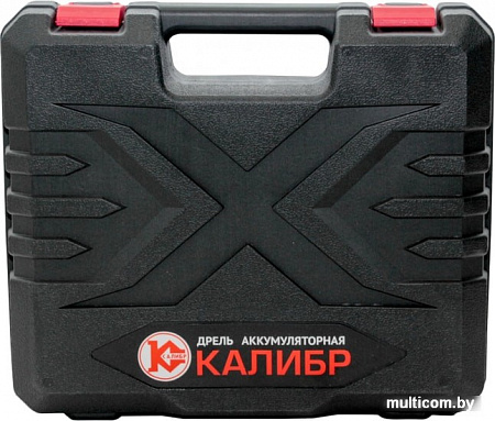 Дрель-шуруповерт Калибр ДА-12/2А (с 2-мя АКБ, кейс)