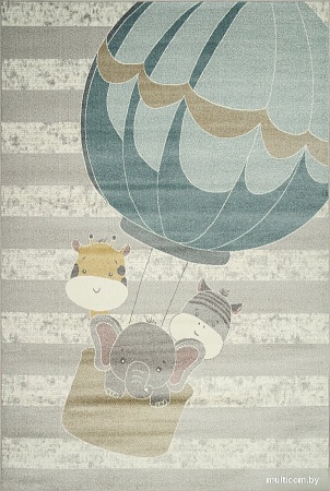 Ковер для жилой комнаты Merinos Izumrud F263-STAN-LIGHT GRAY (1.2х1.8)