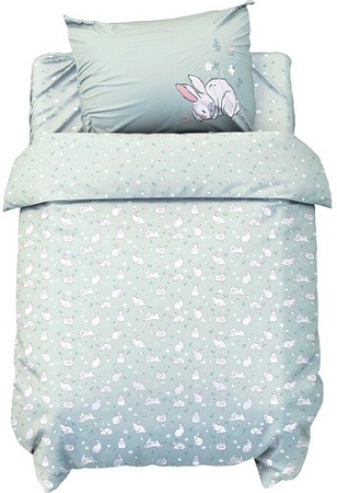 Постельное белье Крошка Я Зайчик на лужайке 9694307