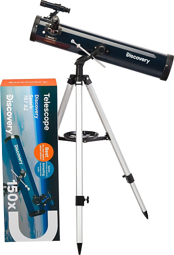 Телескоп Levenhuk Discovery Spark 767 AZ с книгой