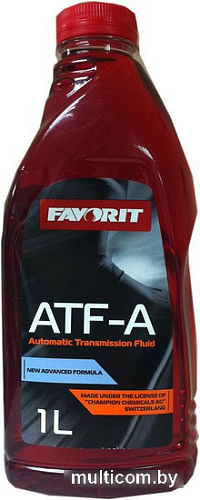 Трансмиссионное масло Favorit ATF-A 1л