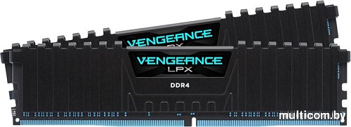 Оперативная память Corsair Vengeance LPX 2x8GB DDR4 PC4-19200 CMK16GX4M2D2400C14