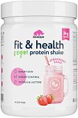 Протеин Prime Kraft Fit & Health Vegan Protein Shake (500 г, клубничный коктейль)