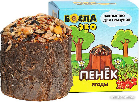 Лакомство для грызунов Боспа Эко Пенек с ягодами