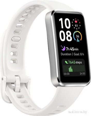 Фитнес-браслет Huawei Band 10 (белый, международная версия)