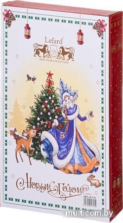 Блюдо Lefard Дед Мороз и Снегурочка 85-1725