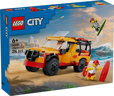 Конструктор LEGO City 60453 Спасательный внедорожник на пляже