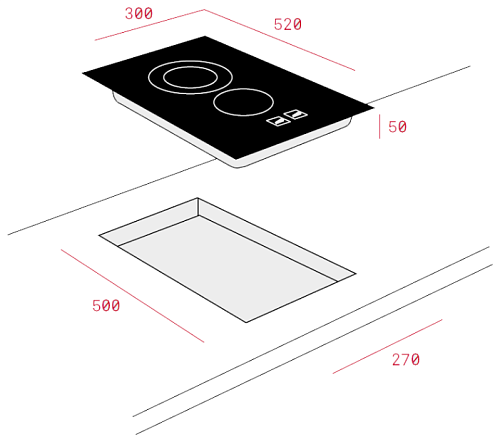 Варочная панель TEKA WISH Maestro IR 3200 (10210171)
