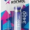 Аккумулятор КОСМОС KOC18650Li-ion34PBL1