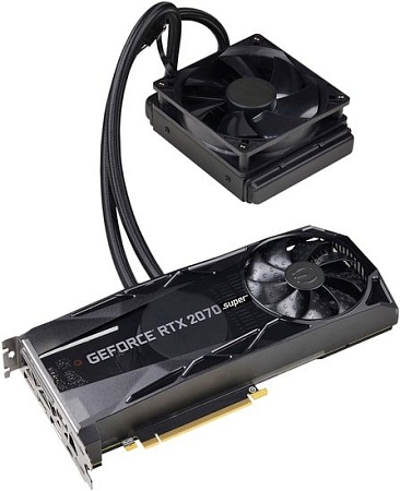 Видеокарта EVGA GeForce RTX 2070 Super XC Hybrid Gaming 8GB GDDR6