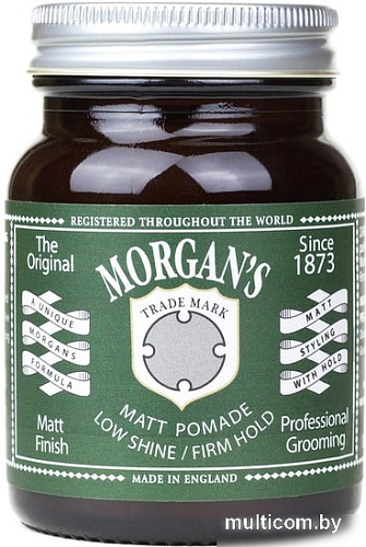 Косметика по уходу за волосами Morgan’s Pomade Сильная фиксация/матовая 100 г