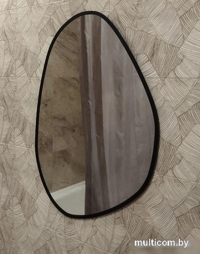 Зеркало eMZe с УФ-окантовкой 55x80 UV.NF.55.80.CHE (черный)