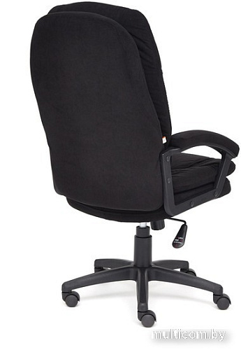 Офисное кресло TetChair Comfort LT флок (черный)