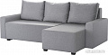 Угловой диван Ikea Гиммарп 304.489.04 (рудорна светло-серый)