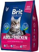Сухой корм для кошек Brit Premium Cat Adult Chicken 400 г