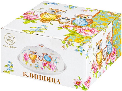 Блюдо Elan Gallery Совушки 420238