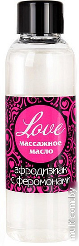 Масло для массажа Биоритм Love с феромонами 13013 (75 мл)