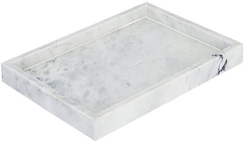 Поднос Bergenson Bjorn Marm BB000089 (белый мрамор)