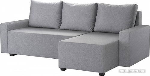 Угловой диван Ikea Гиммарп 304.489.04 (рудорна светло-серый)