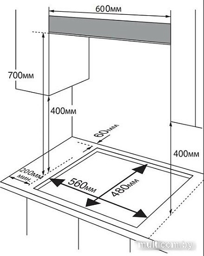 Варочная панель Avex HM 6044 RB