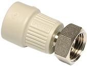 Фитинг Wavin Ekoplastik 25x3/4 SZM02525XX (с накидной гайкой)