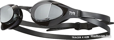 Очки для плавания TYR Tracer-X RZR Racing LGTRXRZ/074 (черный/серый)