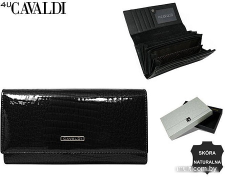 Кошелек Cedar 4U Cavaldi H20-1-RS9 (черный)