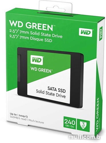 SSD WD Green 240GB WDS240G2G0A