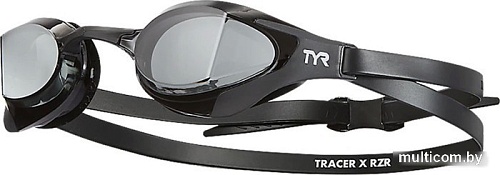 Очки для плавания TYR Tracer-X RZR Racing LGTRXRZ/074 (черный/серый)