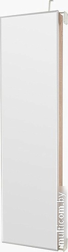 Тумба для обуви Трия Тип 16 с зеркалом (дуб сонома/белая шагрень)