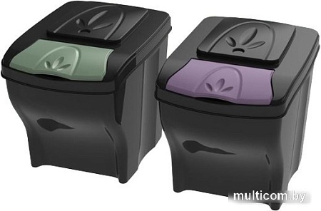 Система сортировки мусора Bama Pattumiera Poker Office Set 2x20 Lt (2 шт)