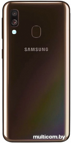 Смартфон Samsung Galaxy A40 4GB/64GB (черный)