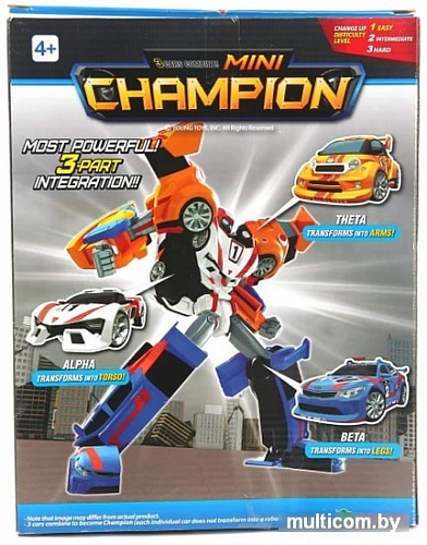 Трансформер Young Toys Tobot Athlon Mini Champion 301082