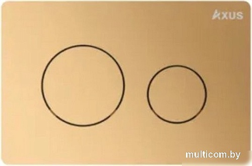 Панель смыва Axus 097IG Slim (золото)