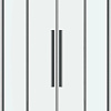 Душевой уголок Grossman Galaxy 100x90x195 300.K33.01.1090.10.00 (хром/прозрачное стекло)