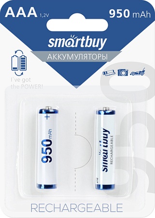 Аккумулятор SmartBuy AAA 950mAh 2 шт.