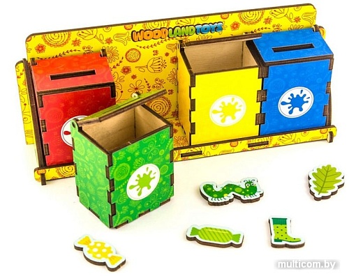 Сортер WoodLand Toys Убираем комнату 133104