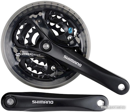 Система шатунов Shimano Acera M361 48/38/28T 175мм