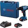Ударная дрель-шуруповерт Bosch GSB 183-LI Professional 06019K9100 (с 2-мя АКБ, кейс)